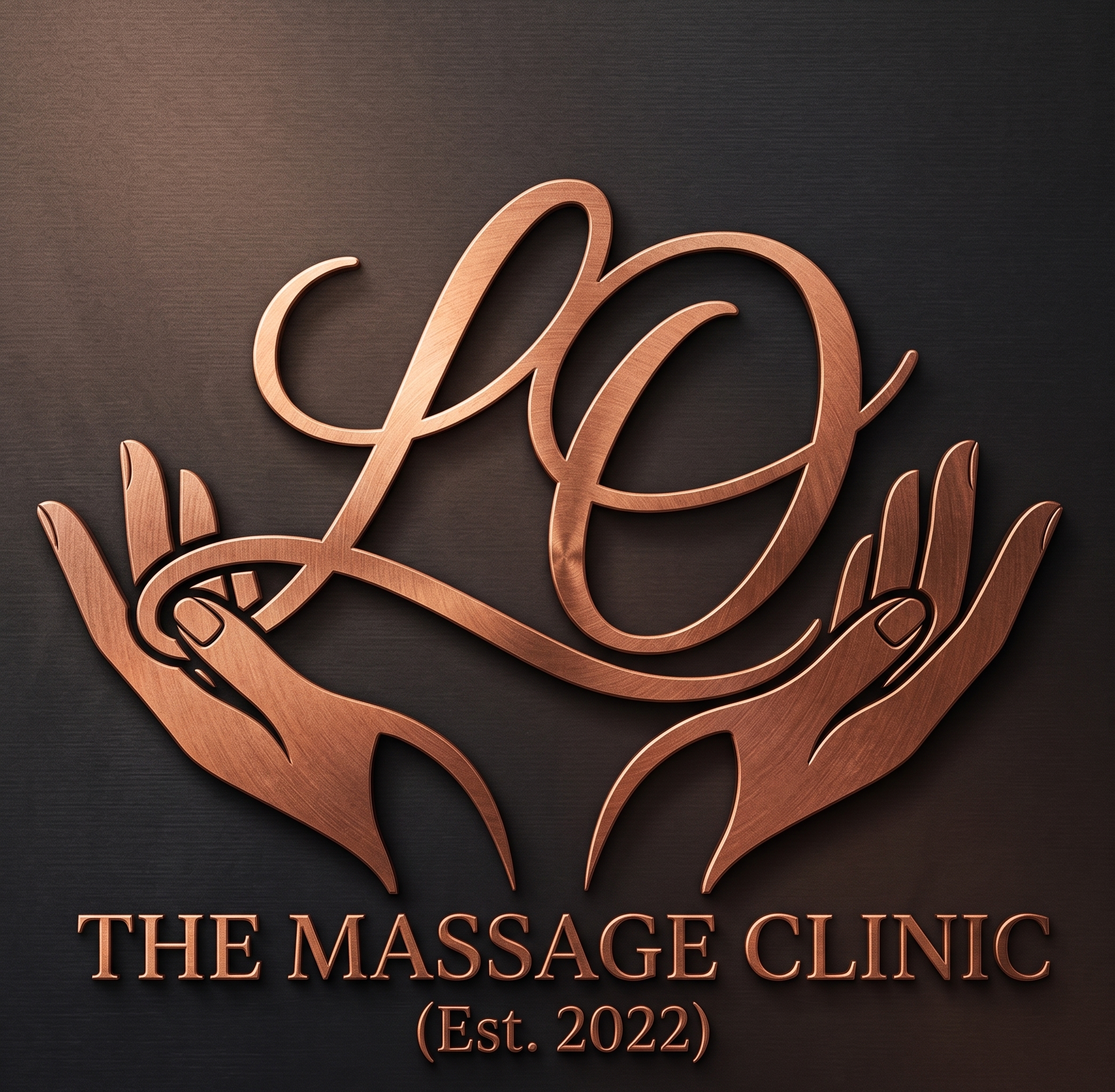 the massage clinic logo